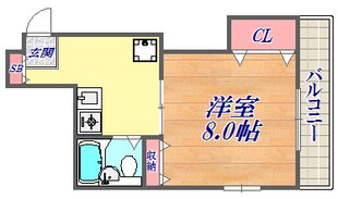 グリーンルーフ神若の物件間取画像